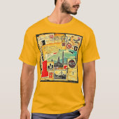 T-shirt Voyage postal historique (Devant)