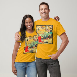 T-shirt Voyage postal historique