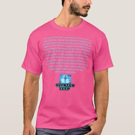 T-shirt Voyage Quantum Leap Dans Sa Propre Vie (Devant)