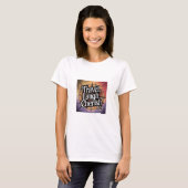T-shirt Voyage, Rire, Cherish (Devant entier)