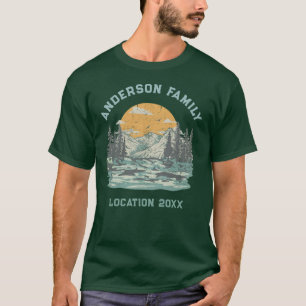 T-shirt Voyage routier personnalisé pour une réunion de fa