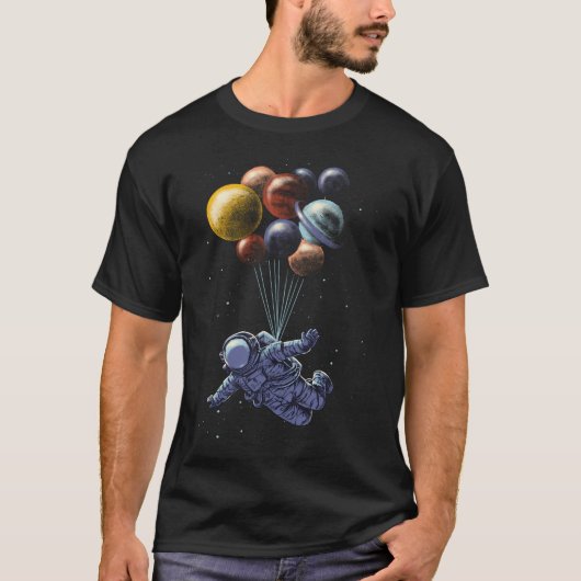T-shirt Voyage spatial (Devant)