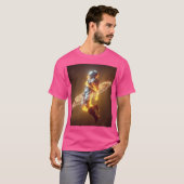 T-shirt Voyage spatial (Devant entier)