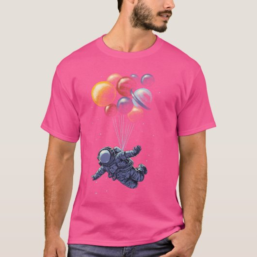 T-shirt Voyage spatial (Devant)