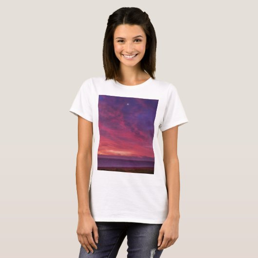 T-shirt Voyage spatial (Devant entier)