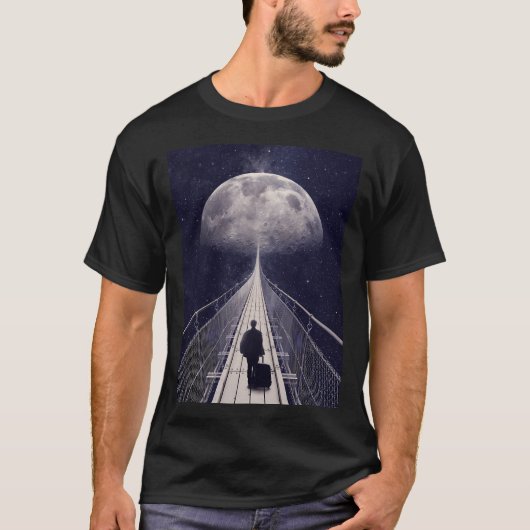 T-shirt Voyage Spatial II (Devant)