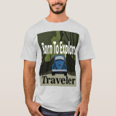 T-shirt Voyage sur la route (Devant)