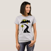 T-shirt voyage sur la route (Devant entier)