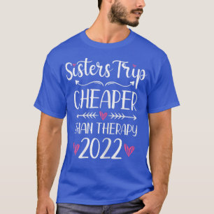 T-shirt Voyage sur la route des soeurs femmes 2022Week-end