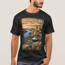 Voyage sur la route Missouri Lac Ozarks Château SU