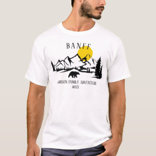 T-shirt Voyage sur mesure dans les montagnes du Canada