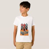 T-shirt Voyage sur route (Devant entier)