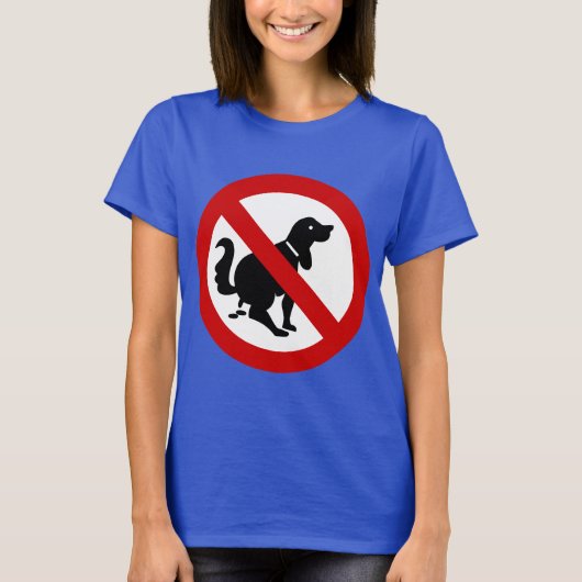 T-shirt VOYAGE ⚠ THAÏE NO DOG Fouling ⚠ (Devant)