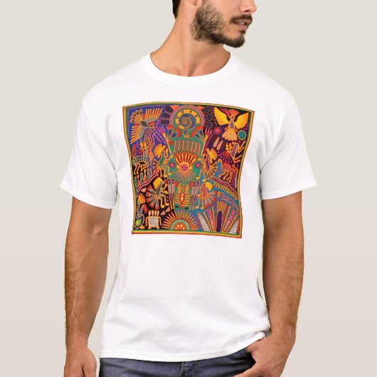 T-shirt Voyage tribal maya mexicain de Boho d'art d'Oaxaca (Devant)