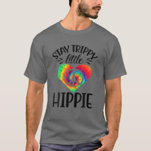 T-shirt Voyage Trippie Petit Hippie Funny Tie Dye Panneau