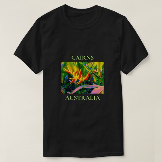T-shirt Voyage tropical du Queensland Australie de cairns (Design devant)