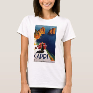 T-shirt Voyage vintage de Capri Italie