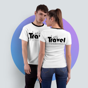 T-shirt Voyageons Chemise T Vacances Famille D'Hiver