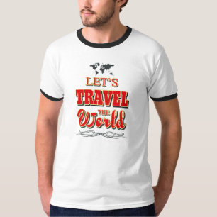 T-shirt Voyageons dans le monde