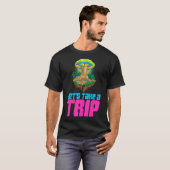 T-shirt Voyageons les femmes Magique Psilocybin champignon (Devant entier)