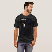 T-shirt Voyager 1 - Envoyé aux étoiles (Devant entier)