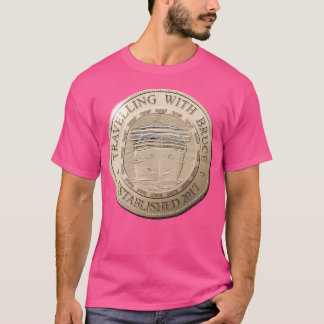 T-shirt Voyager Avec Bruce Coin Logo