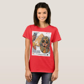 T-shirt Voyager comme un pharaon (Devant entier)