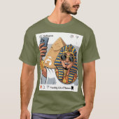 T-shirt Voyager comme un pharaon (Devant)