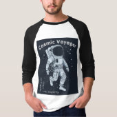 T-shirt Voyager cosmique (Devant)