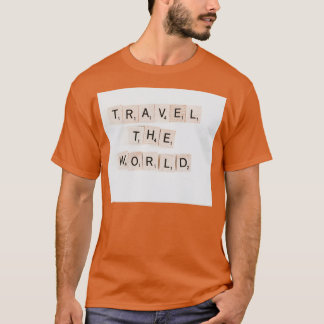 T-shirt Voyager dans le monde