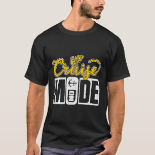 T-shirt Voyager En Mode Croisière Sur Un Bateau De Croisiè