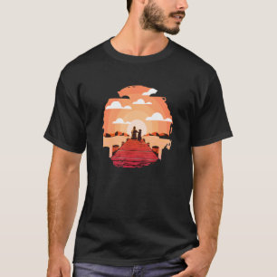 T-shirt Voyager En Randonnée Camping Et Pêche À Natu