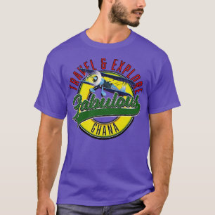 T-shirt Voyager explorer le fabuleux Ghana