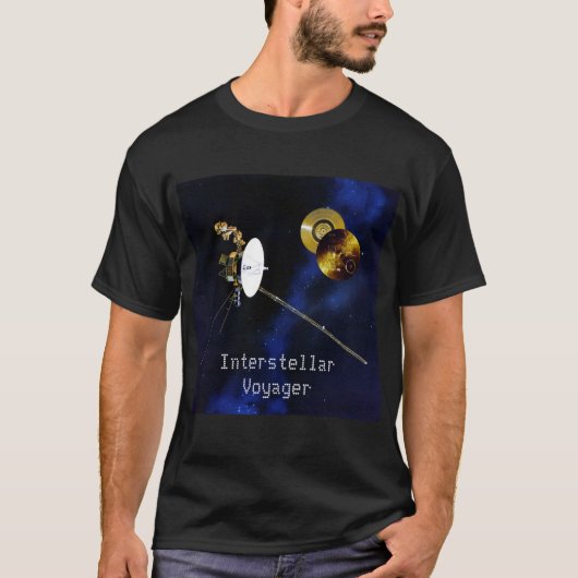 T-shirt Voyager interstellaire (Devant)