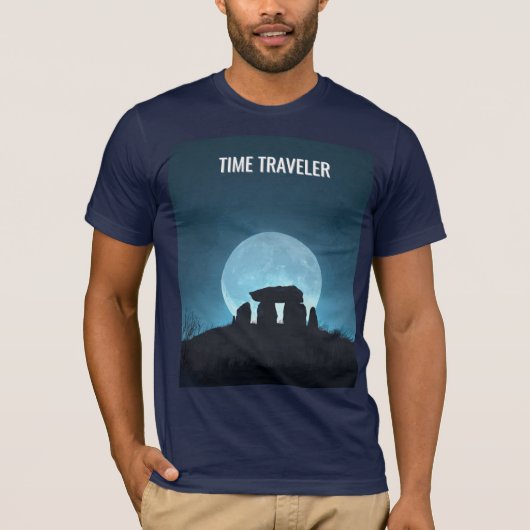 T-SHIRT VOYAGEUR DANS LE TEMPS (Devant)