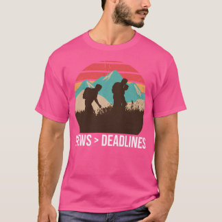 T-shirt Voyageur de dates limites
