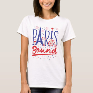 T-shirt Voyageur de voyage français à Paris