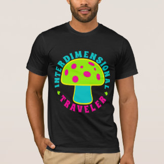 T-shirt Voyageur d'Interdimensional - champignons