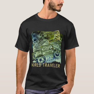 T-shirt Voyageur du monde