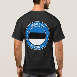 T-shirt Voyageur mondial - Fabriqué en Estonie