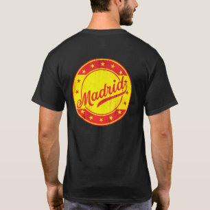 T-shirt Voyageur mondial - Madrid, Espagne