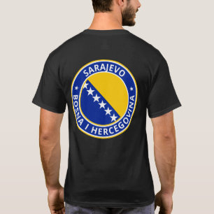 T-shirt Voyageur mondial - Sarajevo, Bosnie-Herzégovine