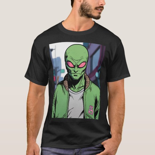 T-shirt Voyageur spatial (Devant)