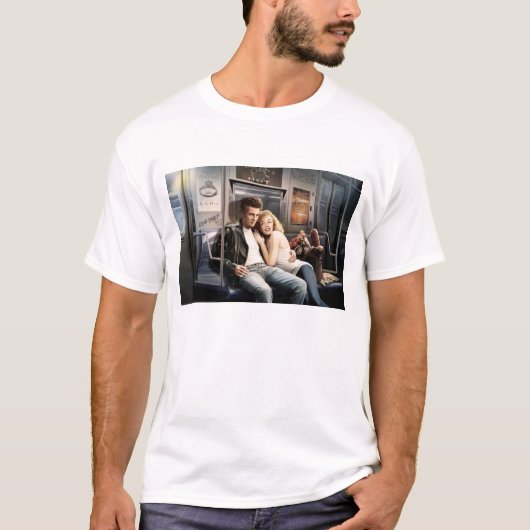 T-shirt Voyageurs de métro (Devant)