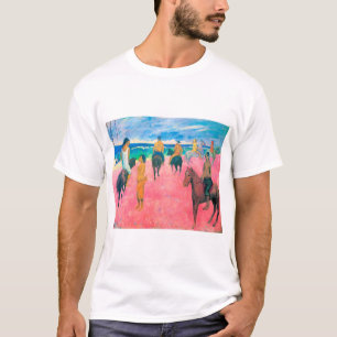 T-shirt Voyageurs sur la plage, Gauguin