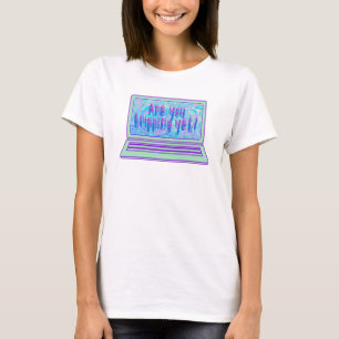 T-shirt Voyagez-vous encore holographique