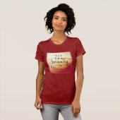 T-shirt Voyez la beauté dans tout (Devant entier)