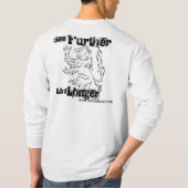 T-shirt Voyez plus loin plus long vivant (Dos)