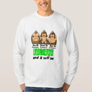 T-shirt Voyez que parler n'entendez aucun lymphome 3 de