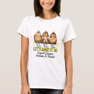 T-shirt Voyez que parler n'entendez aucun sarcome 2